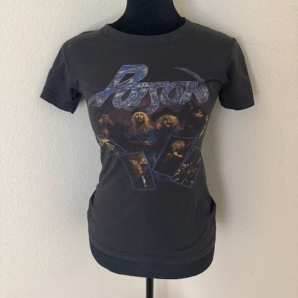 Poison Band Graphic Tee by Junk Food – Vintage Rock T-Shirt Size XS - Picture 1 of 2
